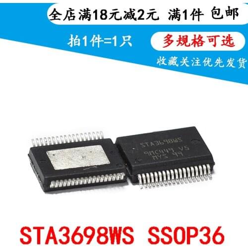 Original sta369 sta369bws sta3698ws ssop36 audio amplifier chip