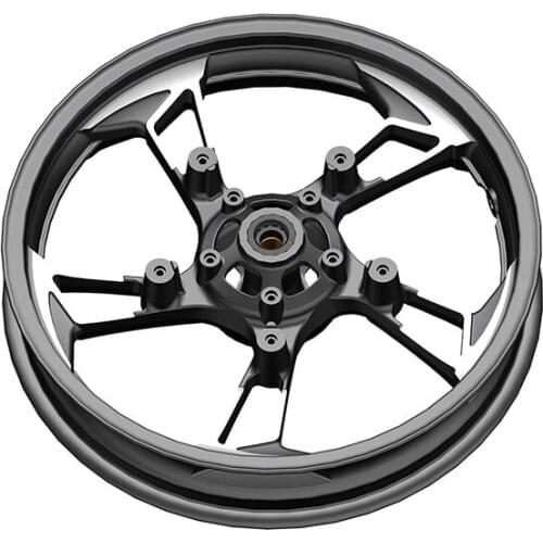 Motorcycle Front and Rear Steel Ring Aluminum Wheel Hub Vacuum Tire for Kiden Kd150-u / G1 U1 Z2