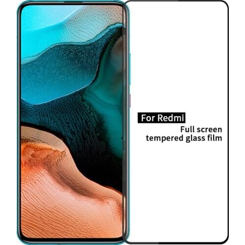 Full cover For OPPO Redmi K30 Pro Glass tempered film color screen protector Glass For OPPO Redmi K30 tempered Glass Film