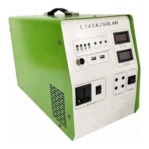 Solar Home System 300w portable solar home lighting for generator no battery and panel