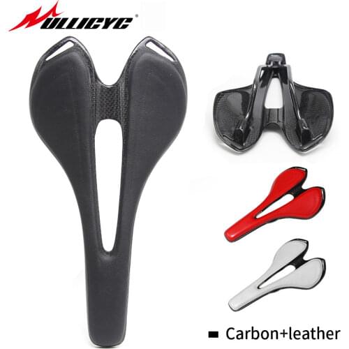 Full Carbon Fiber Road Bicycle Saddle New Mountain Mtb Cycling Bike Seat Saddle Cushion Bike Parts Bicycle Accessories