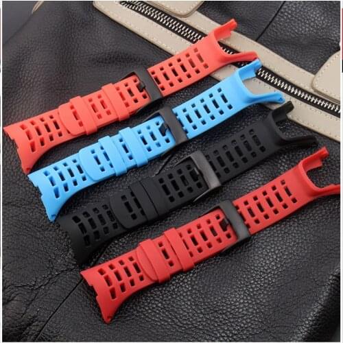 BRETA silicone watch strap for SUUNTO Ambit 3 Peak - Ambit 2 Rubber Watchbands Mens Watch Band