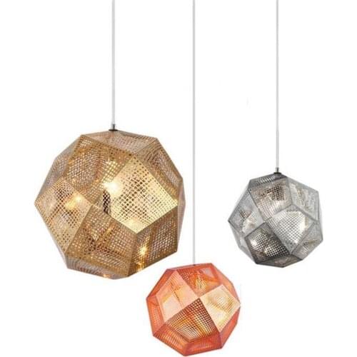 Nordic Geometry dixon Box Brick LED Pendant Lights Balcony Dining Room Living Room Modern Simplicity Stair Hanger Lamp Fixture