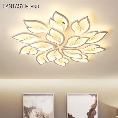 Modern Led chandelier Ceiling APP RC control For Living Room kitchen Chandelier ceiling light surface mount Light Fixtures