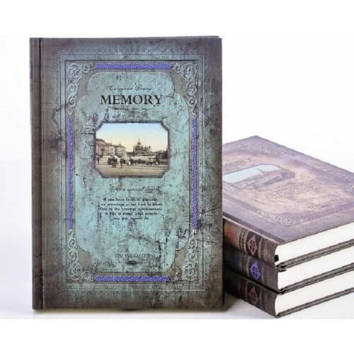 European-style Thick Retro Magic Book Notebook A5 Hard Surface Notepad Birthday Valentines Day Gift Travelers Notebook