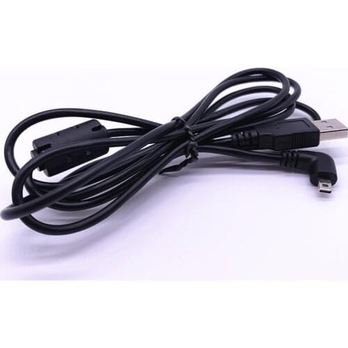 USB Male Plug To Wire 8 Pin Left Angled 90 Degree Plug Camera Data Cable for Olympus VR-320VR-350VR-340VG-140VG-120VR-310SP-600