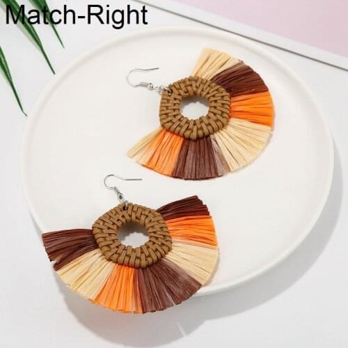 Match-Right Bohemian Ethnic Statement Big Earrings For Women Brincos Big Dangle Drop Earrings Pendant Female Jewelry SP887