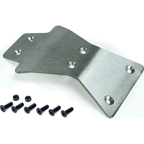 1/5 scale rc baja parts Rovan LT Truck spare parts LT stainless front bottom reinforcing plate 97025