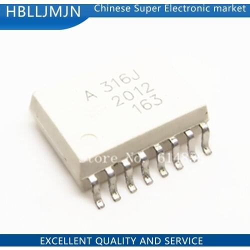 50PCS A316J HCPL-316J SOP16 SOP HCPL316J SMD