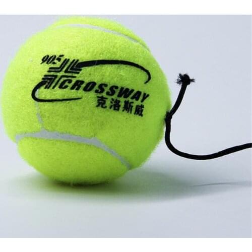 1pc Childrens Junior Single Rubber Band Rope Tennis Training Supplies With Line Tennis Sports Outdoor Games For Kids Training