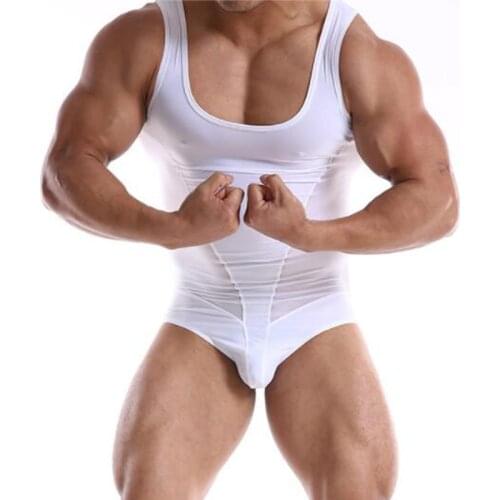 Slimming corset body shaper shapewear faja hombre shirt bodysuit mens underwear camisa masculina body suits sleepwear