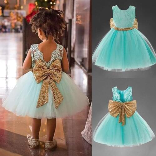 Melario Girls Dresses 2020 Girls Teenagers Dress Bow-knot Print Princess Party Dress Children Dress Vestidos Kids Costume 2-6Y