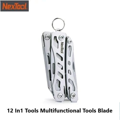 Mijia NEXTOOL 12 In1 Tools Multifunctional Tools Blade Folding Pliers Camping Hiking Cycling Portable Scissors Opener