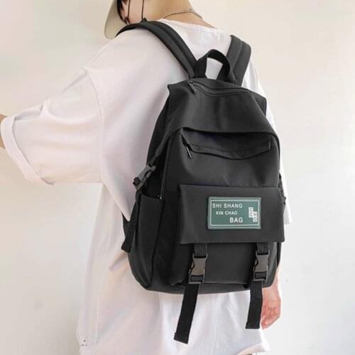 Fashion Large Capacity Women Backpack Nylon School Bags for Teenager Students Big Traval Womens Bag Knapsack 2021 Back Pack Bag