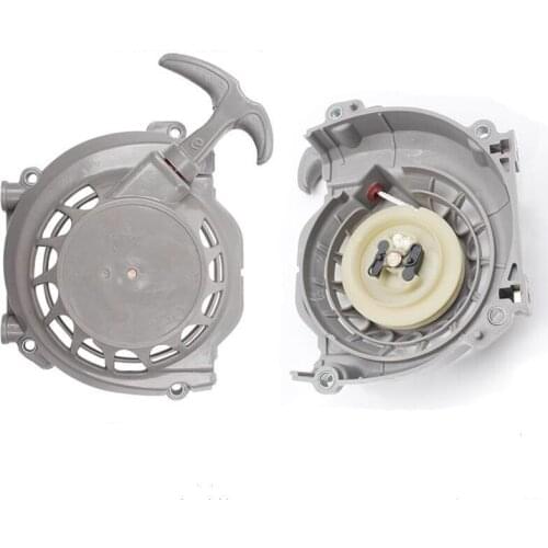 Durable 6300 Recoil Pull Starter For Chinese HUASHENG 1E48F 48F 63CC 2 Stroke Engine Motor Earth Auger Post Hole Digger Parts