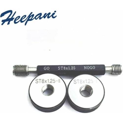 ST2x0.4 / ST2.5x0.45 / ST3x0.5 / ST4x0.7 ST screw thread plug ring gauge go nogo steel wire thread insert ring O gages