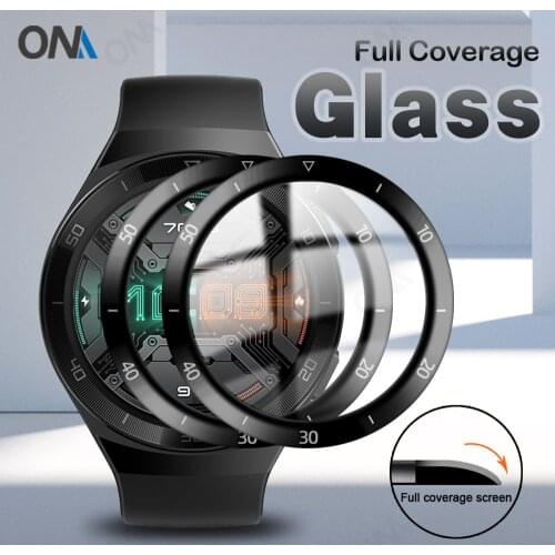 Tempered Glass For Huawei Watch GT 2e Sports Screen Protector Full Cover Protection Film For Huawei GT2E Smartwatch Accessories
