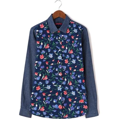 Fashion 2020 Autumn Winter Women Blouse Shirt print Fall Tops Plus Size Women Clothing Casual Long Sleeve Female Blouses Top
