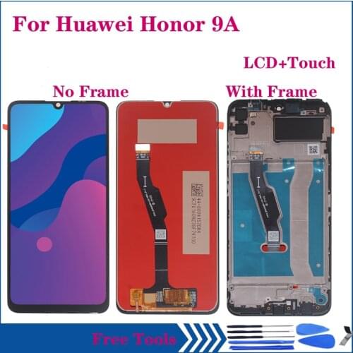 6.3" New DISPLAY For Huawei Honor 9A LCD display Touch Screen Digitizer Assembly For honor 9 A MOA-LX9N LCD Repair parts