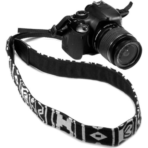 1pc Camera Neck Shoulder Camera Strap Belt Soft SLR DSLR Durable Cotton For Nikon For Canon For Sony Panasonic Vintage Wholesale