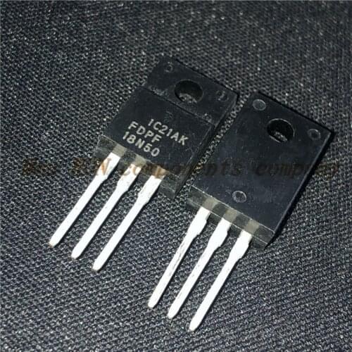 10PCS/LOT FDPF18N50 TO220F 18N50 TO-220F original Product In Stock