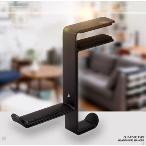 2020 Headphone Holder Display Desk Mount Universal Office Non Slip Hanger Headset Stand Durable Bracket Space Saving Table Clamp