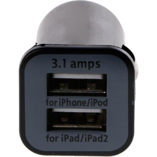 Auto High Quantity Dual USB Charger Adapter Socket Car Cigarette Lighter Charge 270E