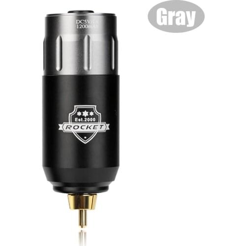 New Wireless Tattoo Power Supply Mini Power Device RCA Rechargable Battery For Tattoo Machine Rotary Pen Black Red