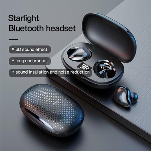 TWS Wireless Earbuds Gaming Earphones Mini sport Bluetooth5.0 Headphones Waterproof with Charging Box for IOS Android phones