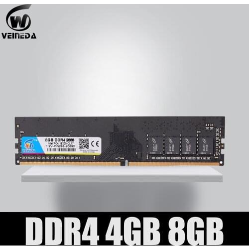 VEINEDA ddr4 8gb Desktop ram 2400 2666 3200MHZ DIMM Desktop Memory Support motherboard ddr4