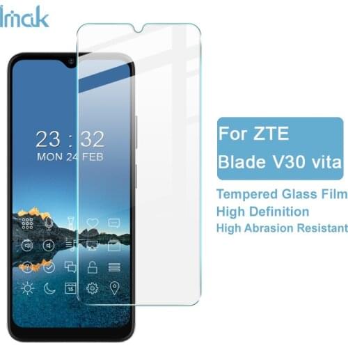 For ZTE Blade V30 vita H Tempered Glass IMAK Transparent explosion-proof Screen Protector Protective Film Phone guard