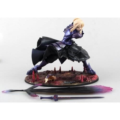 Fate/stay Night SABER Alter 18cm Saber Huke PVC Action Figure Anime Doll Model Toys Gift