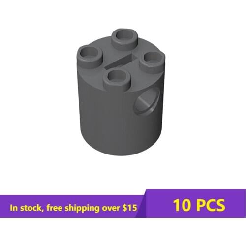 10PCS MOC Bricks 30361 Brick Round 2 x 2 x 2 Robot Body For Building Blocks Parts DIY Educational Classic Brand gift Toys