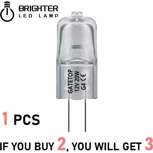 Hot Size Halogen Lamp G4 12V 20W Interior Decoration Crystal Chandelier