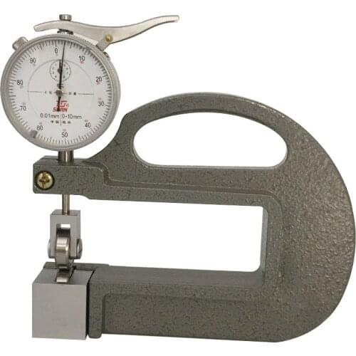0.01mm SHAN Mechanical Continuous Thickness Gauge BC03C Use in Rubber and Fabric