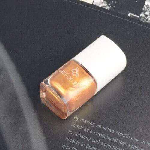 MiFanXi Stamp Polish 1 Bottle Golden Nail Polish & Stamping Polish Nail Art Stamping Polish Gel Nails Varnish