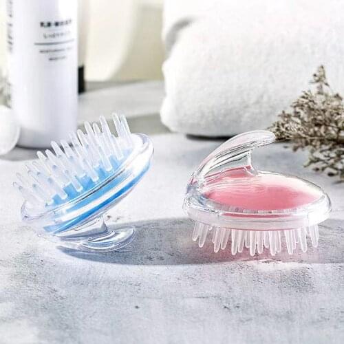 New Silicone Head Body Massager Shampoo Scalp Massage Brush Hair Washing Comb Body Shower Brush Bath Spa Slimming Massage Brush