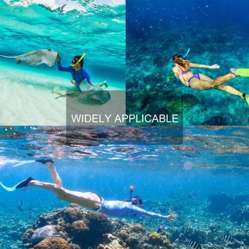 New high-quality food-grade silicone hose portable adult and child universal collapsible silicone snorkeling tube