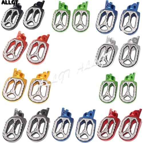 Shark Tooth Racing Foot Pegs Footrests For Kawasaki KX450F 2007-2015 & KX250 2005-2008