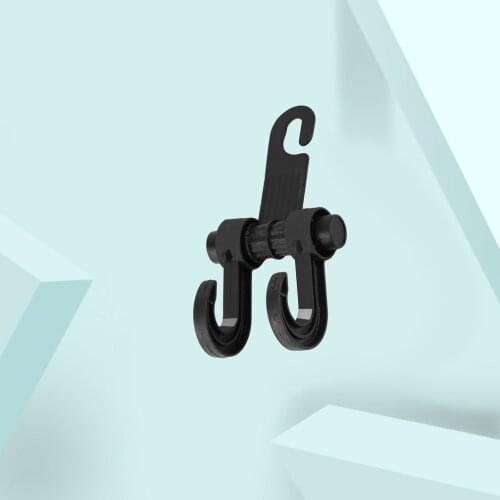 Hot Portable Car Seat Back Storage Hook Sundries Hanger Bag Holder Universal Multifunction Car Hook Fastener Clip
