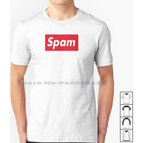 Spam T Shirt 100% Cotton Anime Funny Spam Can 7n6 Ak74 Akm Computer Cute Ham Hawaii Izhmash Kalashnikov Manga Nerdy Russian