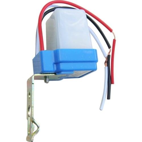 Automatic On Off Photocell Street Lamp Light Switch Controller DC12V AC 220V 50-60Hz 10A Photo Control Photoswitch Sensor Switch