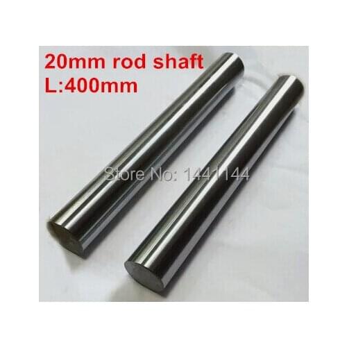 2pc diameter 20mm - 400mm linear round shaft harden rod chrome plated linear shaft for linear slide system CNC XYZ table