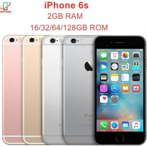 Apple iPhone 6s 4.7" 2GB RAM 16GB/32GB/64GB/128GB 4G LTE Dual Core IOS A9 12MP&5MP Original Unlocked Smartphone Cell Phone