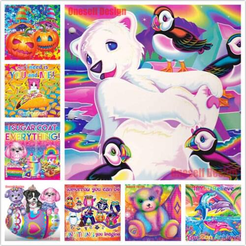 Great 5d diamond painting full set colorful animal diamond painting 5d Halloween diamond painting accessories decoration home