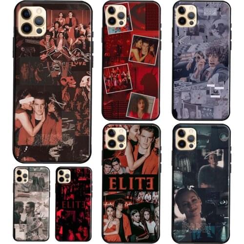 Spain TV Series ELITE For iPhone 12 Pro Max mini Case For iPhone 11 Pro Max XS X XR SE 2020 6S 7 8 Plus Cover