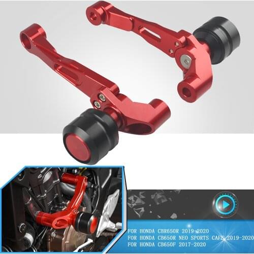 For Honda CB650F CB 650F CB650 F 2017 2018 2019 2020 Motorcycle Stator Engine Covers Frame Crash Pads Case Sliders Protector