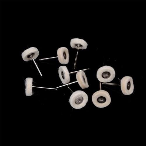 Dremel Accessories Polishing Wheel Polishing Tools Wool Felt Metal Surface Buffing Polishing Wheel for Rotary Tool 10Pcs
