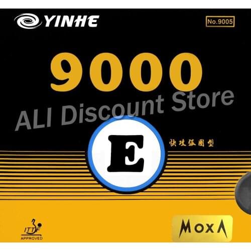 Galaxy / Milky Way / Yinhe 9000E Pips-in Table Tennis (PingPong) Rubber With Sponge