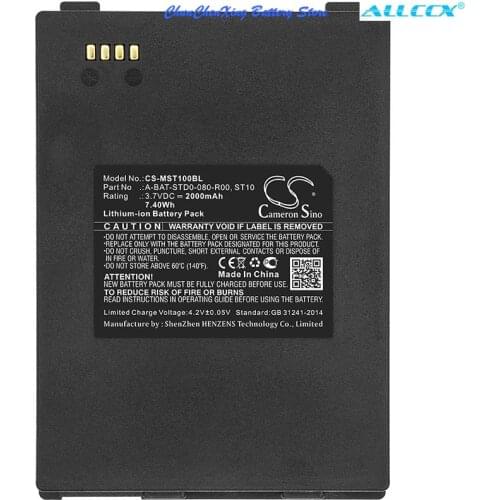 Cameron Sino 2000mAh Barcode Scanner Battery for M3 Mobile Smart, ST10